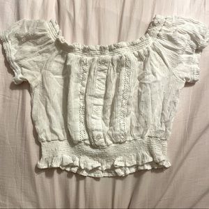 Ambiance boho white top